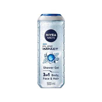 Nivea Men Pure Impact Shower Gel 500ml