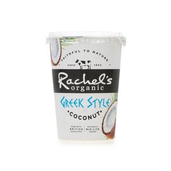 Rachel's Organic Greek Style Yoghurt with Coconut 450g