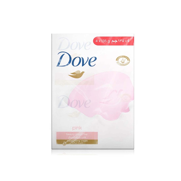 اشتري Dove pink beauty bar 4x135g في الامارات