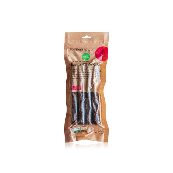 Spinneysfood Beef Dry Wors Sticks 110g