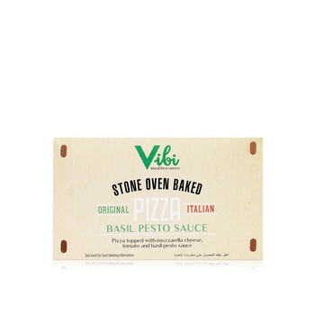 Vibi Frozen Stone Oven Baked Basil Pesto Pizza 130g