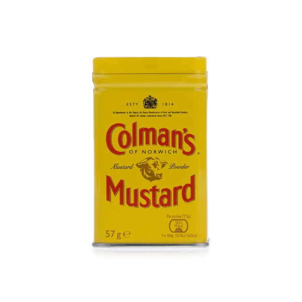 اشتري Colmans mustard powder 57g في الامارات