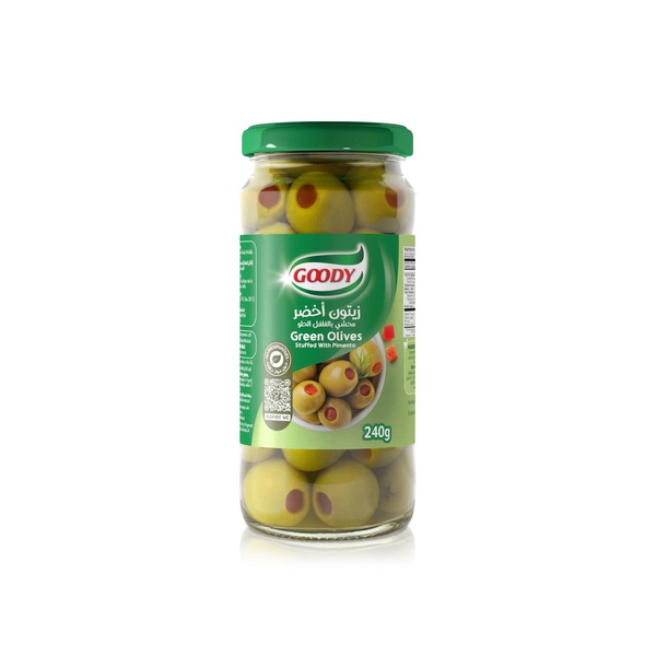 Goody Green Olives Stuffed with Pimento 240g