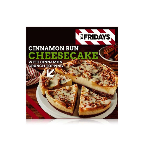 TGI Fridays Cinnamon Bun Cheesecake 410g
