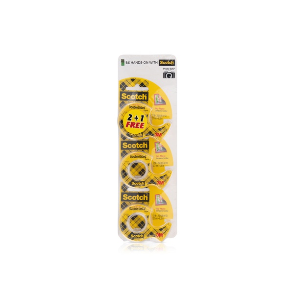3M Scotch Double Sided Tape 2+1