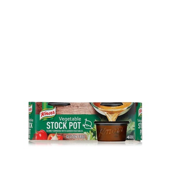 Knorr Vegetable Stock Pots x 4 112g
