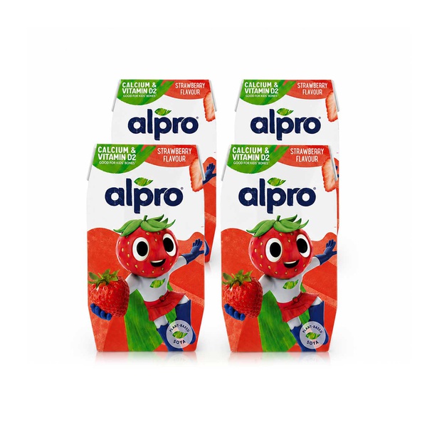 Alpro Kids Strawberry 200ml x 4