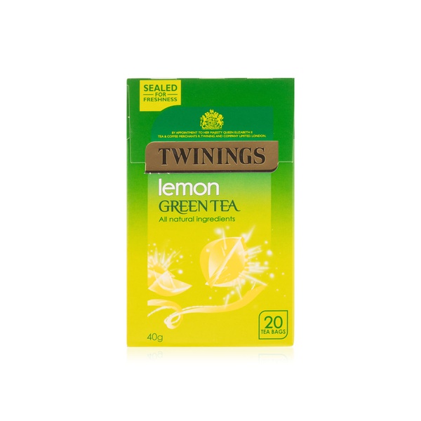 Twinings pure green tea with lemon 40g - Spinneys UAE