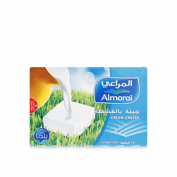 Almarai Cream Cheese Square Portions 432g