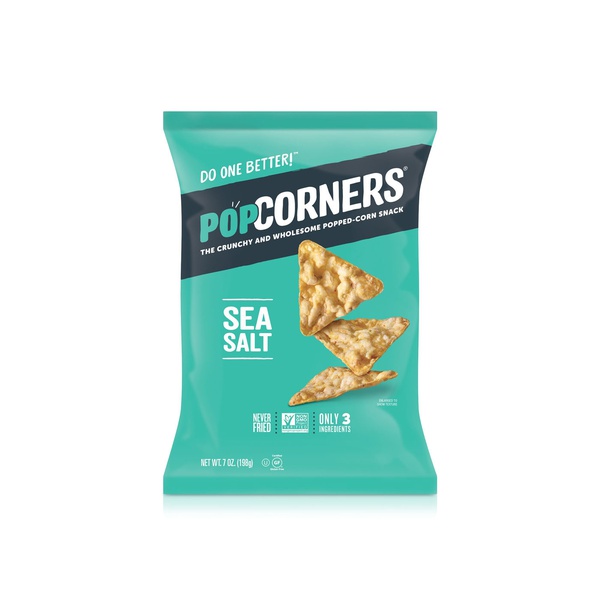 Popcorners Sea Salt Popped Corn Snacks 141.7g