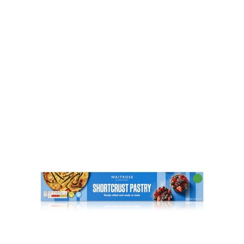 Waitrose Ready Rolled Shortcrust Pastry 320g