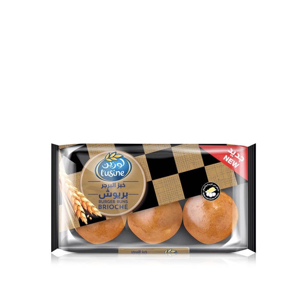 Lusine Brioche Burger Buns 400g