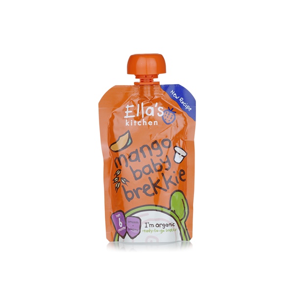 Buy Ellas Kitchen organic mango baby brekkie 6+ months 100g in UAE