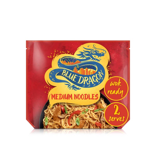 Blue Dragon Wok Ready Medium Noodles 300g