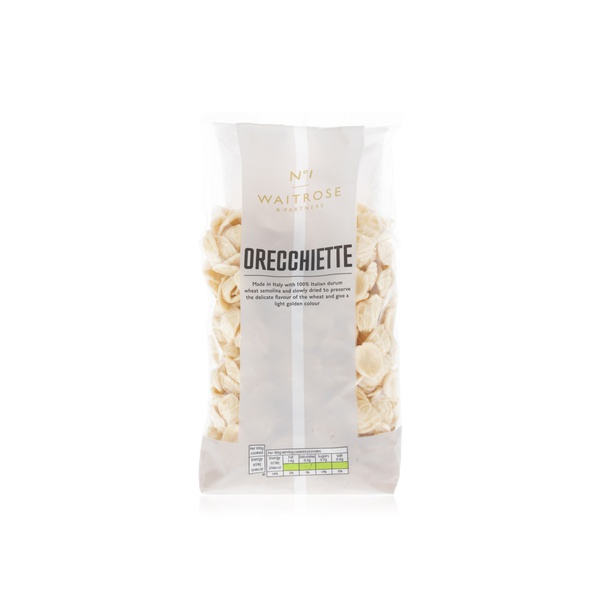 Waitrose No.1 Orecchiette Pasta 500g