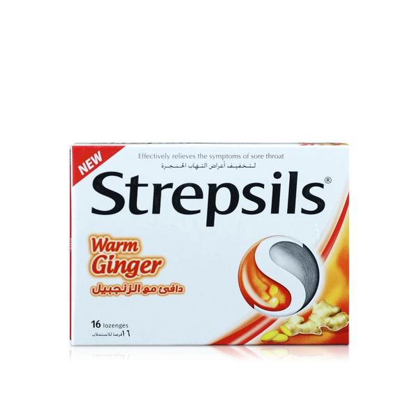 Strepsils Warm Ginger Lozenges x 16