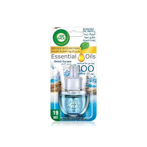 اشتري Air Wick scented oil refill beach escape 19ml في الامارات