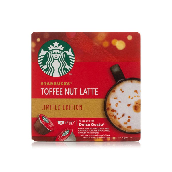 Starbucks Limited Edition Toffee Nut Latte Capsules 127g Spinneys Uae