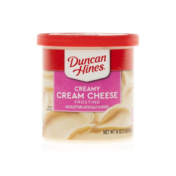 Duncan Hines creamy cream cheese frosting 454g Spinneys UAE