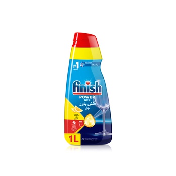 Finish All Lemon Sparkle in One Max Concentrated Dishwasher Gel 1L