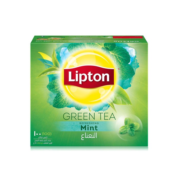 Lipton green tea with mint 100s 150g Spinneys UAE