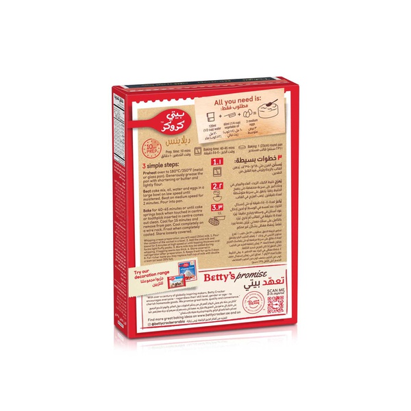 Betty Crocker Red Velvet Cake Mix 395g