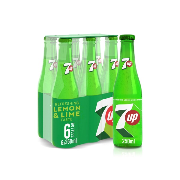 7up Bottles 6 x 250ml