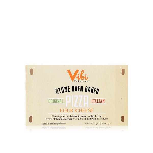 Vibi Frozen Stone Oven Baked Four Cheese Pizza 130g