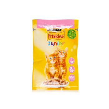 Purina Friskies Chicken in Gravy Pouch Junior Cat Food 85g