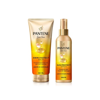 Pantene Sun Care Leave-In Hair Spray 200ml & Hair Balm 180ml