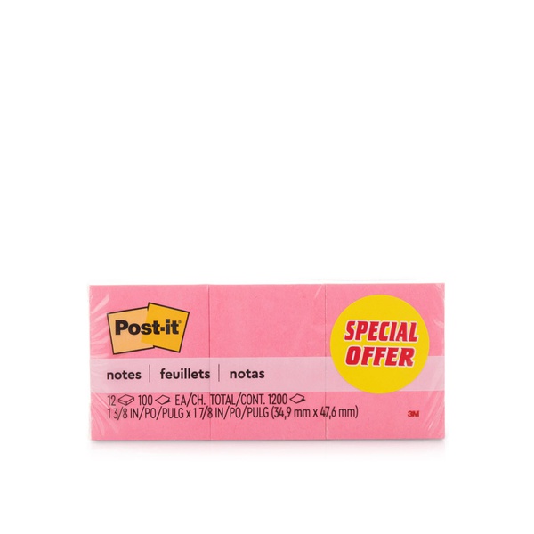 Post-It Neon 1.5 x 2 - 12 Pads