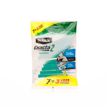 Schick Exacta 2 Sensitive Razors x 10