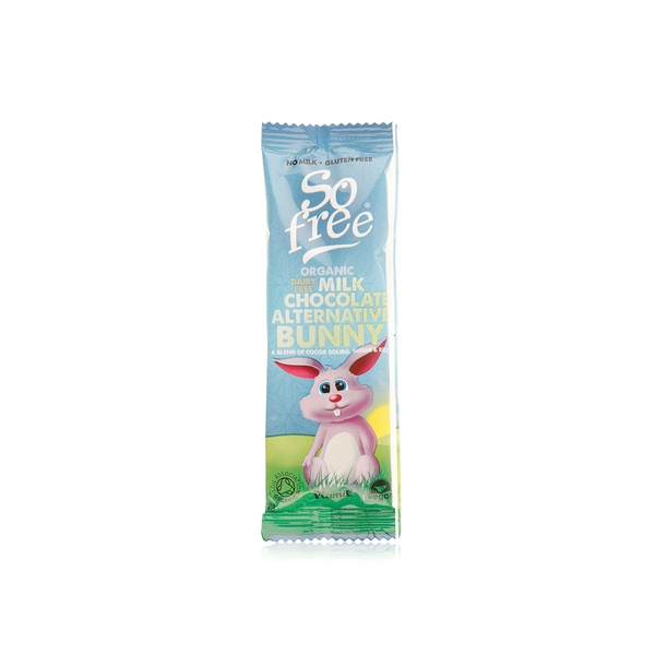 Plamil Organic Milk Chocolate Alternative Easter Bunny Bar 25g