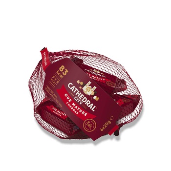 Cathedral City Mini Cheddar Cheeses 20g x 6