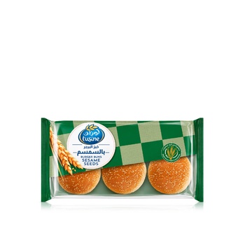 Lusine Sesame Seed Burger Bun 6s