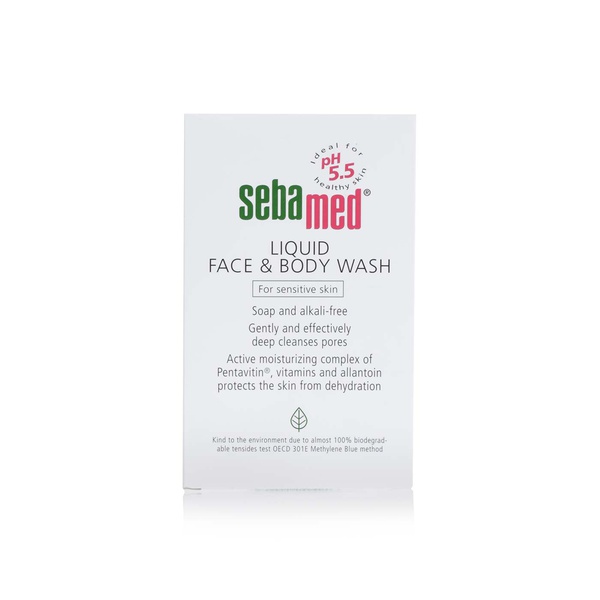 اشتري Sebamed liquid face and body wash sensitive skin 200ml في الامارات