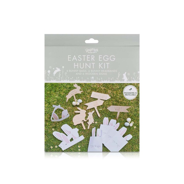 Ginger Ray Wooden Easter Egg Hunt Kit
