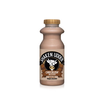 Shaken Udder Chocolush Belgian Chocolate Milkshake 330ml