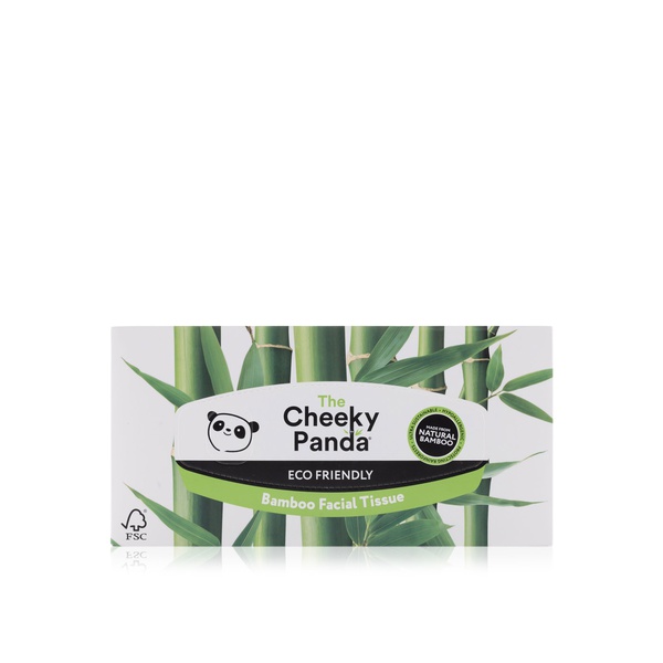 Buy Cheeky Panda 3ply facial tissues 80 in UAE