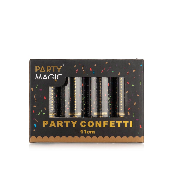 Party Magic Confetti Multicolour Foil 11cm x 8
