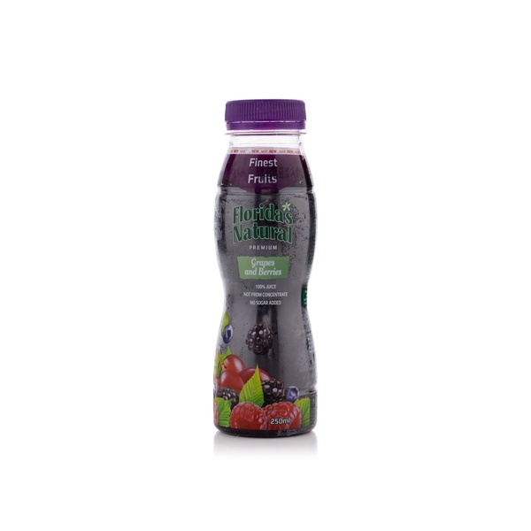Buy Floridas Natural grapes & berries juice 250ml in UAE