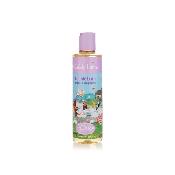 Childs Farm Organic Tangerine Bubble Bath for Sensitive Skin 250ml