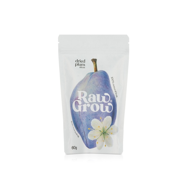 RawGrow Dried Plum Slices 60g