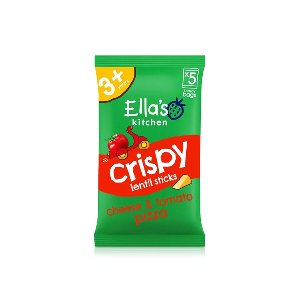 Ella's Kitchen Crispy Lentil Sticks Cheese and Tomato Pizza 3yrs 5 x 10g