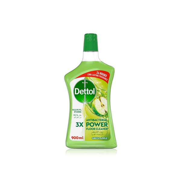Dettol Antibacterial Power Floor Cleaner Green Apple 900ml
