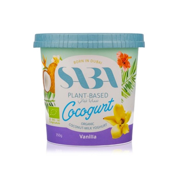 Saba Plant-Based Yoghurt Vanilla 350g