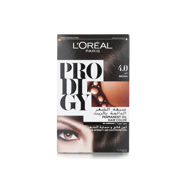 L'oreal Paris Prodigy Permanent No Ammonia Hair Colour 4.0 Brown