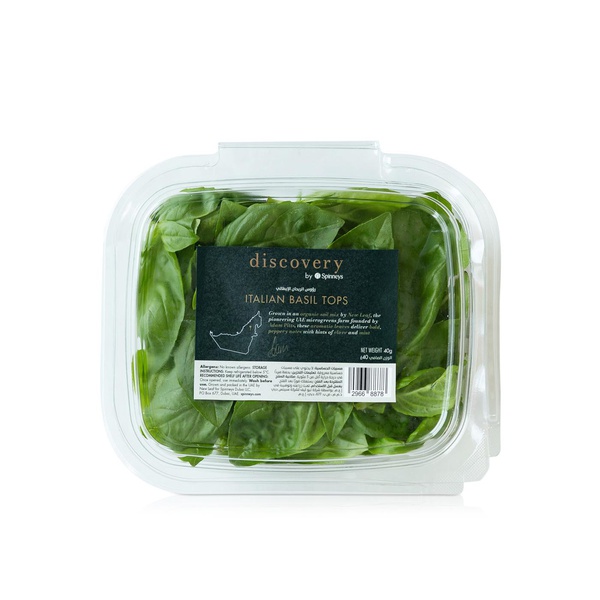 Discovery by Spinneys Italian Basil Tops 40g