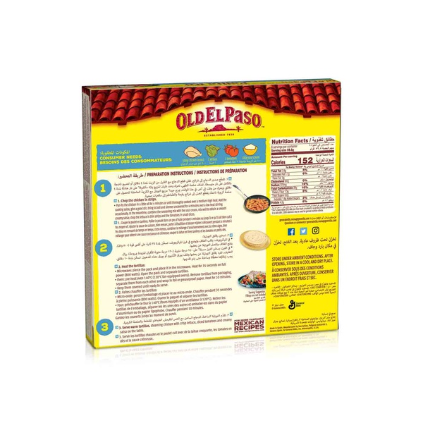 Old El Paso Mild Fajita Kit 476g