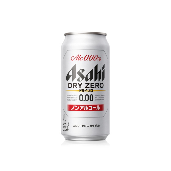 Asahi Dry Zero Non-Alcoholic Beer 350ml